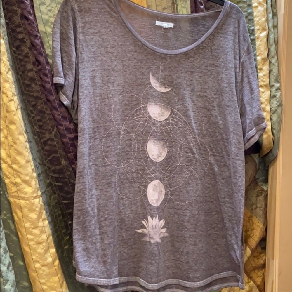 Moon Lotus Graphic Tee